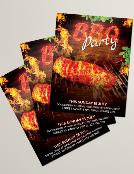 blazing-bbq-party-flyer-template