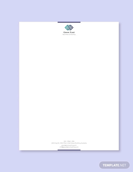 FREE 51+ Letterhead Templates, Word