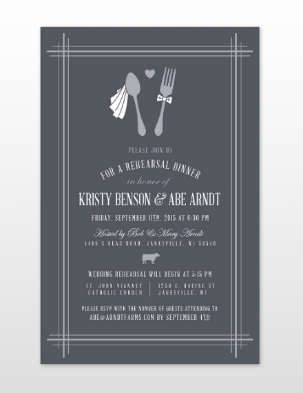 10+ Chalkboard Rehearsal Invitation Templates