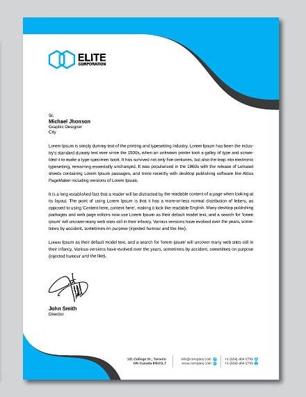 corporate-letterhead-example