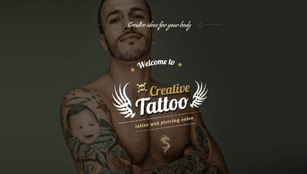 creative tattoo – seo ready wordpress theme
