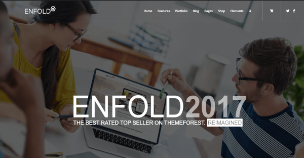 enfold – clutter free professional wordpress theme