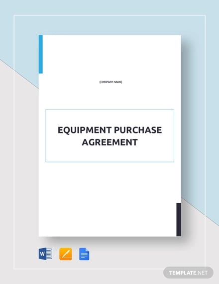 equipment-purchase-agreement-template
