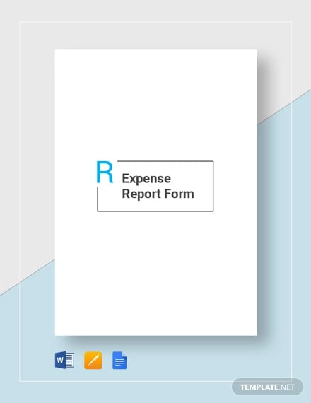 expense-report-form-template