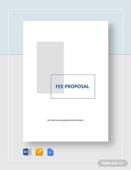 fee proposal template