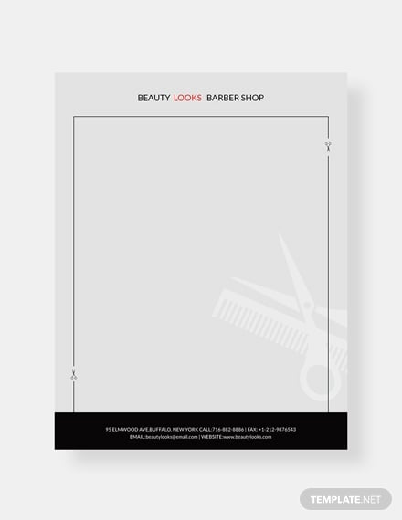 free-barbershop-letterhead-template