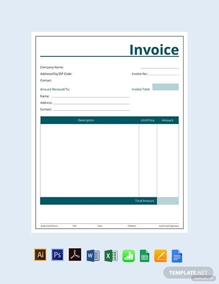 23+ Sample Commercial Invoice Templates - PDF, Docs, AI