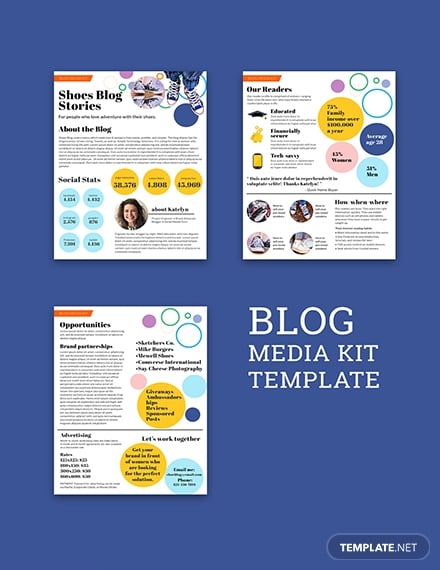 free blog media kit template