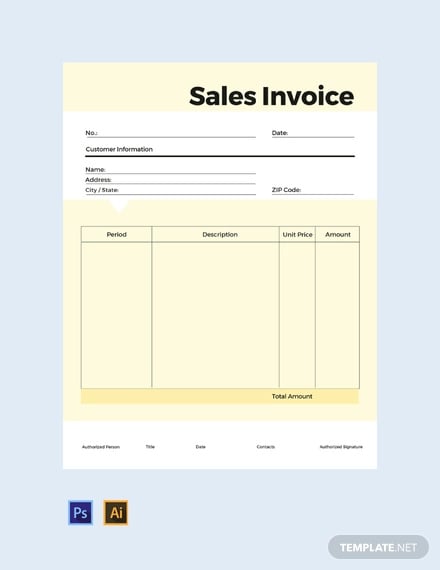 free commercial sales invoice template1