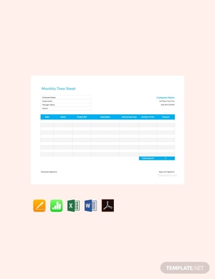 free-monthly-timesheet-template