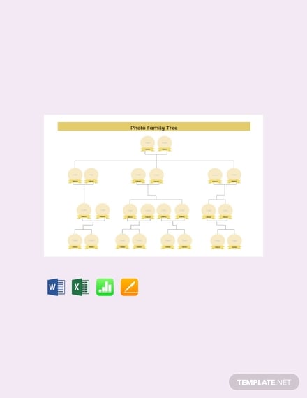 free photo family tree template