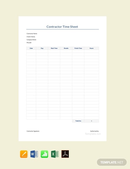 free-sample-contractor-timesheet-template