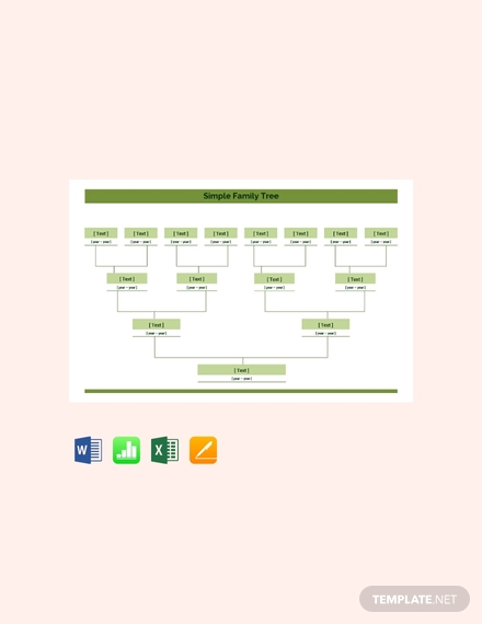 free simple family tree template