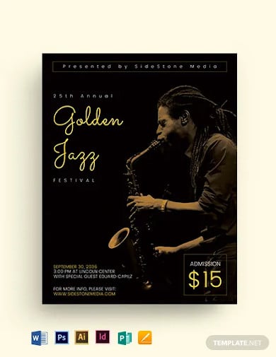 golden-jazz-flyer-template