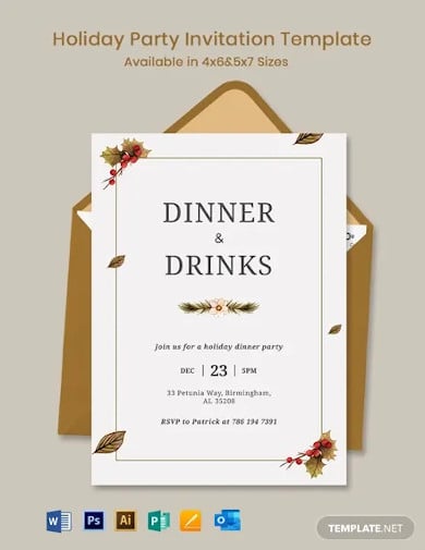holiday-dinner-party-invitation-template