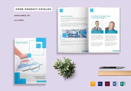 home product catalog template