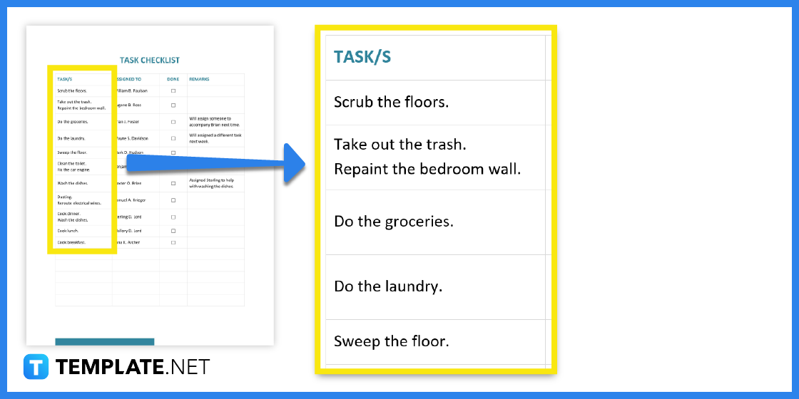 how to make create a checklist step