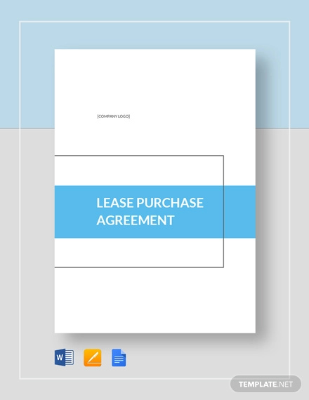 9+ Lease Purchase Agreement - Word, PDF, Google Docs, Apple Pages