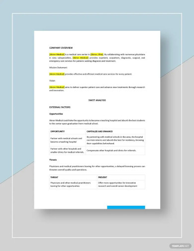 34+ SWOT Analysis Templates in Google Docs