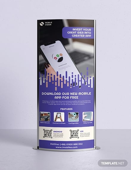 mobile-app-promotion-roll-up-banner-template