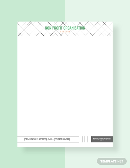 non-profit-organization-letterhead-format