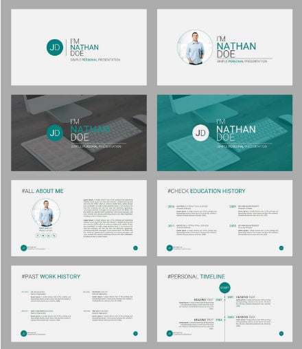personal powerpoint presentation template