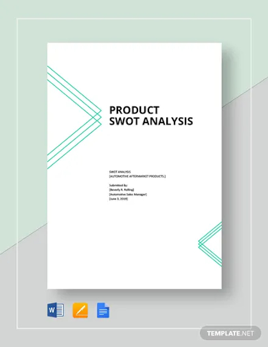 product-swot-analysis-template