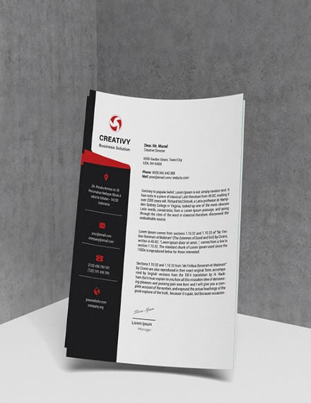 How to Make a Letterhead [10+ Templates] | Free & Premium Templates