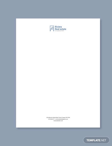 real-estate-agency-letterhead-template