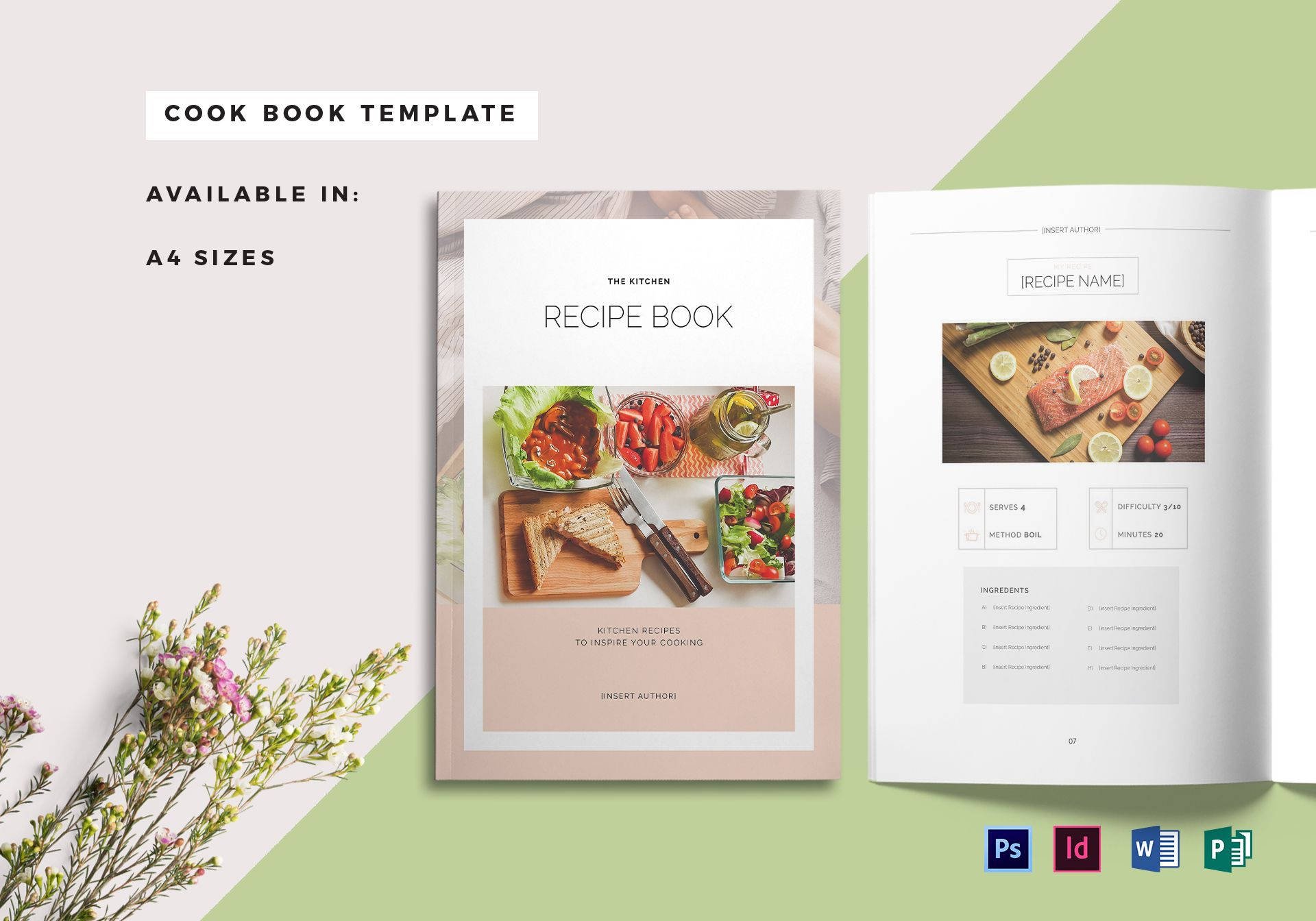 recipe-book-cover-template