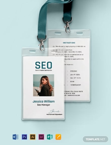 How To Create A Employee Id Card 10 Templates To Download Free 1608