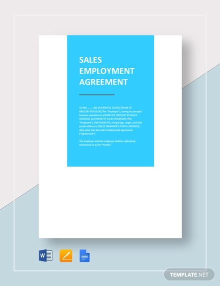 30+ Sales Agreement Template – Free Word, PDF Document Download | Free ...