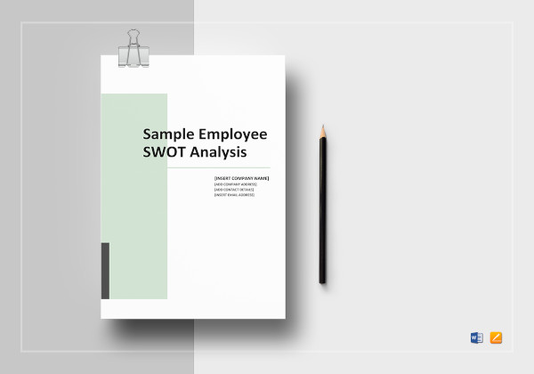 simple employee swot analysis template