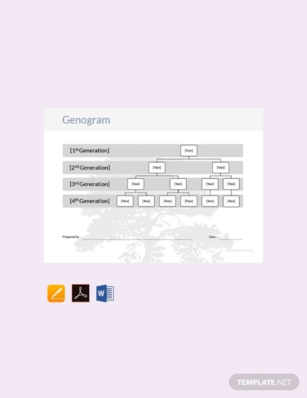 simple genogram template