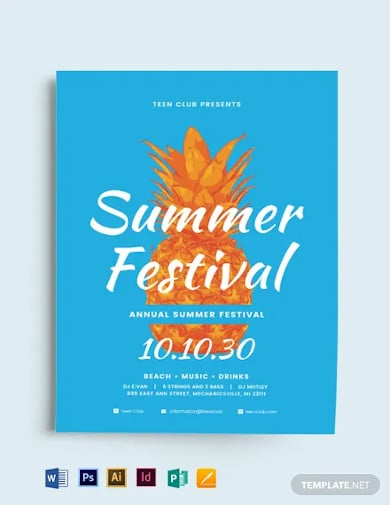 summer-fest-flyer-template