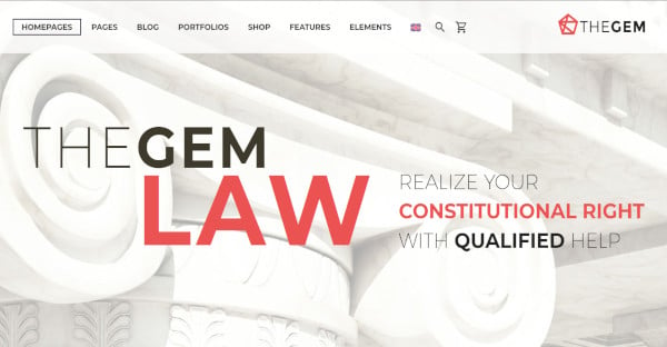 thegem – perfect senior lawyer wordpress theme