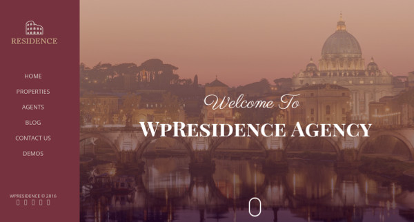 wp residence mobile friendly wordpress theme