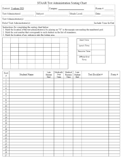 17+ Seating Chart Templates in Google Docs | Free & Premium Templates