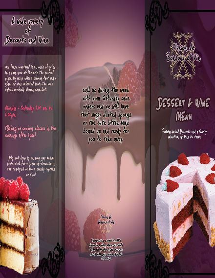 dessert-menu-layout
