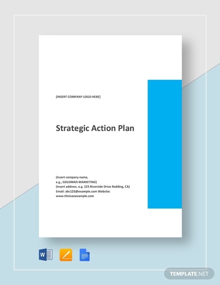 one page strategic plan