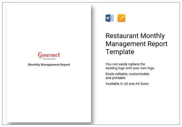 monthly management report 0