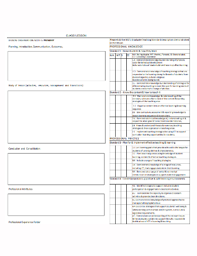30+ Lesson Note Templates - PDF