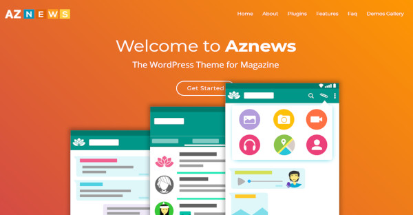 aznews – wpbakery page builder wordpress theme
