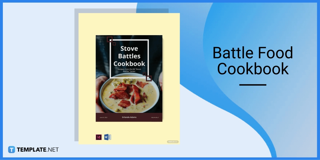 battle food cookbook template