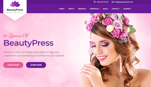 beautypress – one click installation wordpress theme