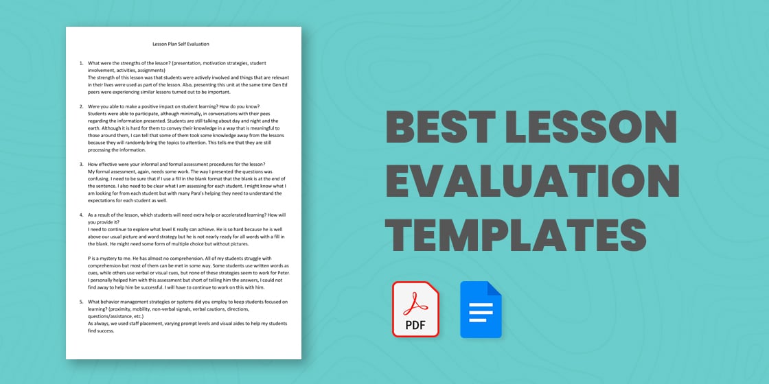 Daily Self-Evaluation Template – Continuous Improvement Toolkit
