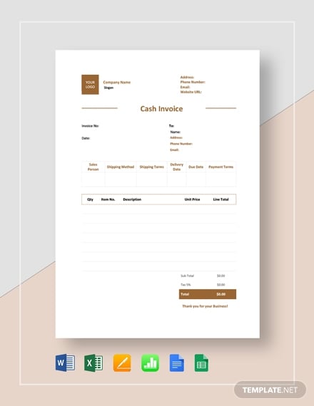 cash-invoice-template