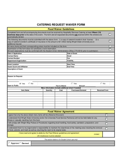 catering-request-waiver-form