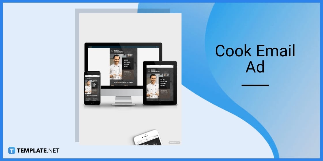 cook email ad template