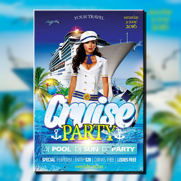 How to Make/Create a Cruise Ship Flyer [Templates + Examples] 2023